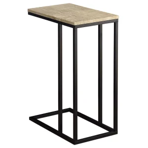 IDIMEX Table D’appoint Rectangulaire DEBORA, En Métal Noir Et Décor Chêne … 9