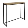 Ds Meubles Table Mange Debout Icub – Industriel Vintage 30x120x110 Cm Noir 5