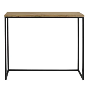 Ds Meubles Table Mange Debout Icub – Industriel Vintage 30x120x110 Cm Noir 7