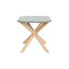 Leitmotiv Table D’appoint Scandinave En Bois Miste – L. 60 X H. 40 Cm – Vert D’e… 19