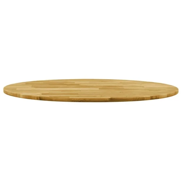 Marque Generique Icaverne – Plateaux De Table Serie Dessus De Table Bois De Chêne Mass… 1