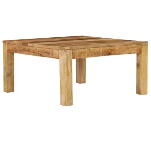 Marque Generique Icaverne – Tables Basses Ensemble Table Basse 80x80x40 Cm Bois De Mang… 6