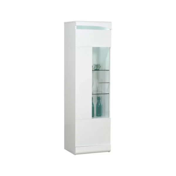 Sciae Bahut Ovio Vitrine 1 Porte 50 X 170 Cm 3