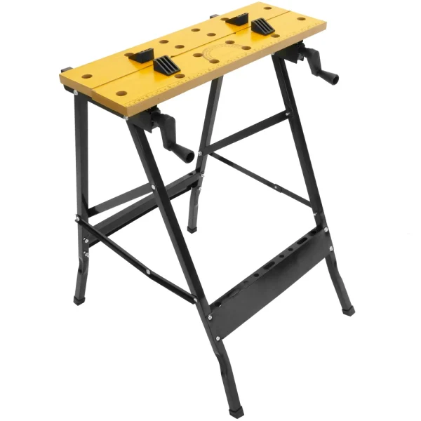 Primematik Banc De Travail Pliant Avec étau. Table Pliante Pour Le Bricolage. 10… 1