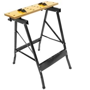 Primematik Banc De Travail Pliant Avec étau. Table Pliante Pour Le Bricolage. 10… 15