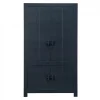 WOOOD BENSON – Armoire En Bois De Pin Noir H 200 19