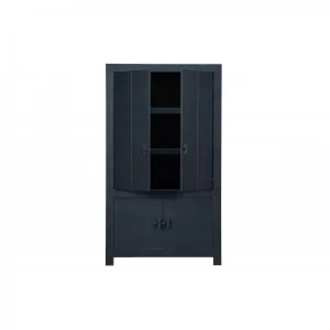 WOOOD BENSON – Armoire En Bois De Pin Noir H 200 15