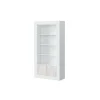 Usinestreet Bibliothèque GWEN 4 Tablettes Et 2 Portes L94cm X H181cm – Blanc / B… 19