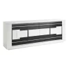 Modern Living Buffet 4 Portes BELLARIVA Laqué Blanc/ Gris Anthracite 31