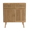 MACABANE Buffet Couleur Naturel 2 Tiroirs Cannage 2 Portes – RODRIGUE 17