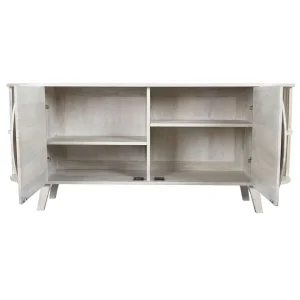 Buffet DKD Home Decor Blanc Bois De Manguier (150 X 40 X 65 Cm) 15