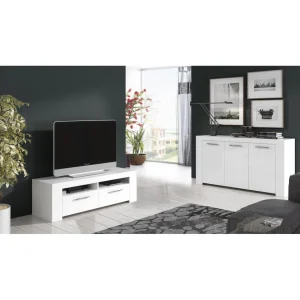 Usinestreet Buffet WENDY 3 Portes L144cm – Blanc 8