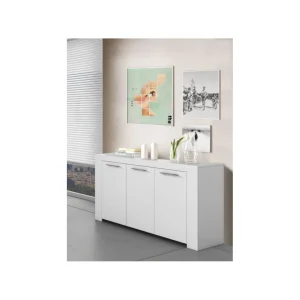 Usinestreet Buffet WENDY 3 Portes L144cm – Blanc 10