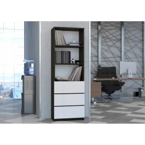 Hucoco CAMELLA | Bibliothèque Moderne Salon Chambre Bureau | 180x60x33 Cm | … 6