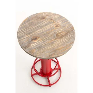 Icaverne Chic Table Haute Selection Lilongwe Couleur Rouge 6