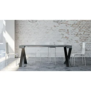 Itamoby Console Design Extensible 90×40-300 Cm Table Moderne Diago Concrete 13