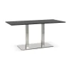 Alterego Table / Bureau Design ‘DENVER’ Noir – 160×80 Cm 5