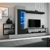 Ac-Deco Ensemble Meuble TV Rebel 300cm Gris & Noir 17