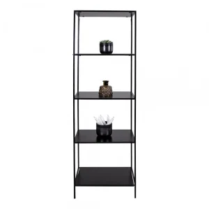 HOUSE NORDIC Étagère 4 étages 170 Cm Noir PARKER 9