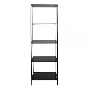 HOUSE NORDIC Étagère 4 étages 170 Cm Noir PARKER 13