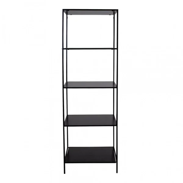 HOUSE NORDIC Étagère 4 étages 170 Cm Noir PARKER 5