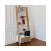 Idmarket Étagère échelle Scandinave Bois Blanc Et Façon Hêtre 19