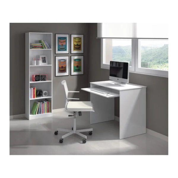 Usinestreet Etagère Murale ALIX 4 Tablettes L52cm X H180cm – Blanc 3