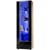 Marque Generique Extreme Furniture T40 Vitrine | Vitrine Avec 3 étagères En Verre & 2… 10