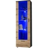 Marque Generique Extreme Furniture T40 Vitrine | Vitrine Avec 3 étagères En Verre & 2… 13