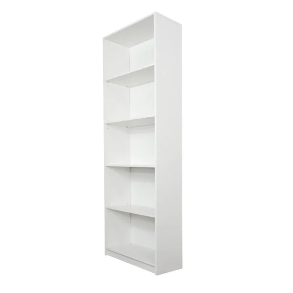 Hucoco EYLA – Bibliothèque 4 étagères – Dimensions 60x30x182 Cm – Etagère… 1