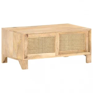 Icaverne – Tables Basses Famille Table Basse 90x50x40 Cm Bois De Mangu… 6