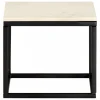 Icaverne – Tables Basses Gamme Table Basse Blanc 40x40x35 Cm Pierre V?… 19