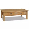 Icaverne Inedit Consoles Tbilissi Table Basse Teck Massif 100 X 60 X 35 Cm 14