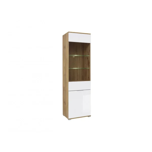 Hucoco JADEA – Vitrine Simple Style Scandinave Salon/salle à Manger – 195×56… 1