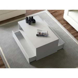 Hucoco JANNA – Table à Café/table Basse Moderne – Dimensions : 40x90x54 – P… 10