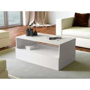 Hucoco JANNA – Table à Café/table Basse Moderne – Dimensions : 40x90x54 – P… 12