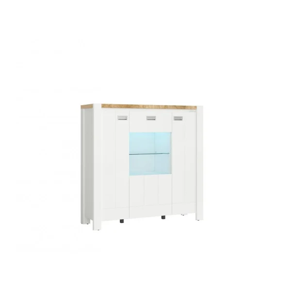 Hucoco KELTA – Vitrine Style Scandinave Salon/salle à Manger/chambre à Couc… 1