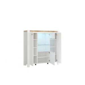 Hucoco KELTA – Vitrine Style Scandinave Salon/salle à Manger/chambre à Couc… 10