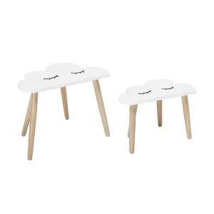 Lot De 2 Tables Pour Enfant Nuage – Bloomingville 15