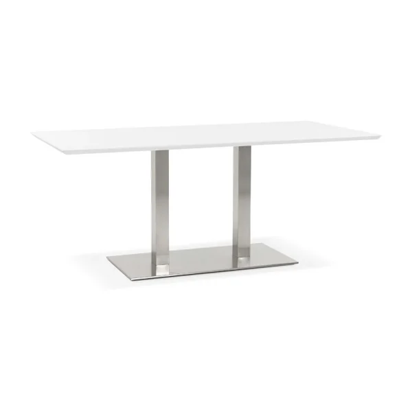 Alterego Table / Bureau Design ‘MAMBO’ Blanc – 180×90 Cm 1