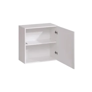 NOUVOMEUBLE Meuble TV Blanc Suspendu Design ROTELLO 3 9