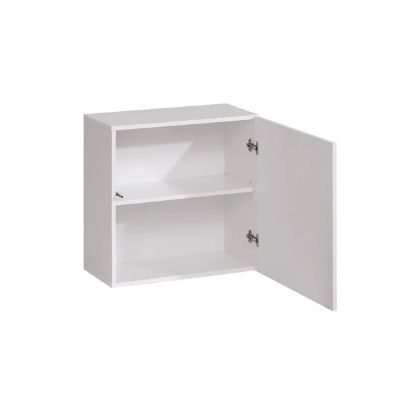 NOUVOMEUBLE Meuble TV Blanc Suspendu Design ROTELLO 3 3