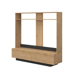 BUT Meuble TV 160 Cm CUBE Imitation Chêne 11