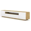 Bim Furniture Meuble TV Aura 200 Cm Chêne Artisan / Blanc Mat 10