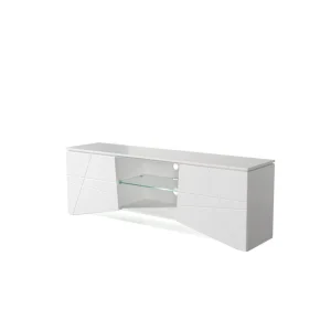 BUT Meuble TV Blanc 168,5cm CADIZ 13