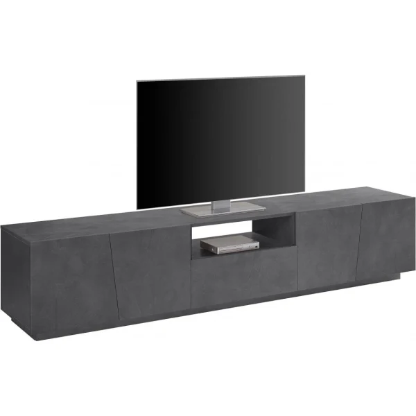 ALTER Meuble TV De Salon, Made In Italy, Meuble TV Avec 4 Portes Et 1 Tiroir… 1