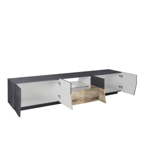 Ahd Amazing Home Design Meuble TV Salon 220×43 Cm Mur Design Moderne Fergus Report 10