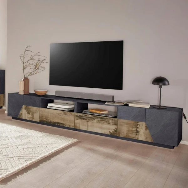 Ahd Amazing Home Design Meuble TV Salon Cuisine 260x43cm Design Moderne More Report 1