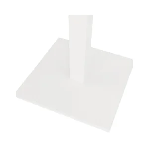 Paris Prix Pied De Table Design En Métal “”Snag”” 110cm Blanc 15