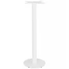 Alterego Pied De Table Rond ‘CORTADO’ 110 En Métal Blanc Intérieur/extérieur 10